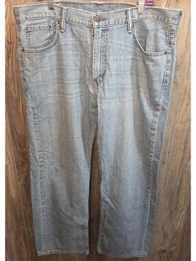 Levi's Denim Blue Jeans 569 Size (38x32) Relaxed Straight Leg Vintage CW-44/13